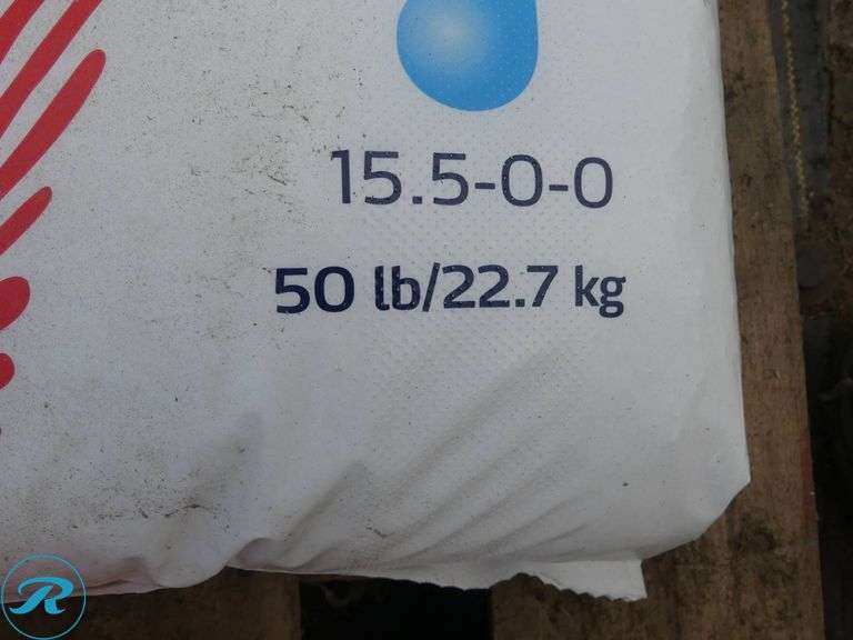 Pallet of (8) Bags YaraLiva CALCINIT Greenhouse/Solution Grade Fertilizer, 50 lb. Bags - Roller Auctions
