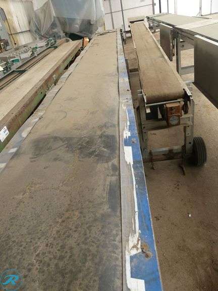 Portable Line Conveyor, 276" Length, 16" Belt, 110V - Roller Auctions