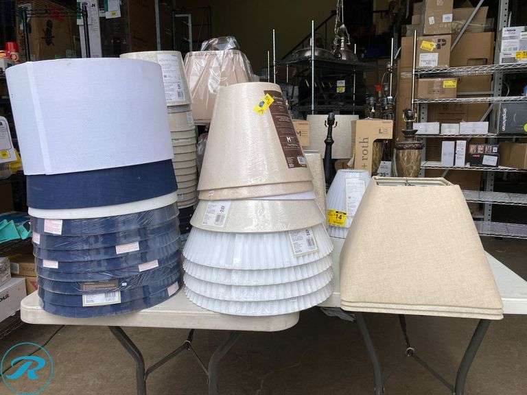 (67) New - Assorted Lights and Shades (total of 67 items) - Roller Auctions