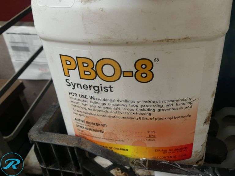 Tray of Spray Additives Including Aircover, Revive, and Mystic SPI Blue - Roller Auctions