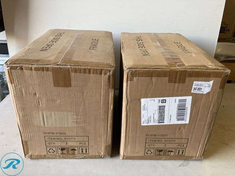 (4) New- LNC Sabrina 1 -Light 12-in H Matte Black Hardwired Outdoor Wall Light (Total of 4) - Roller Auctions