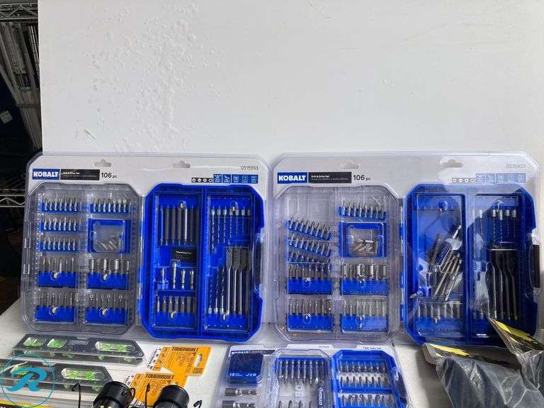 (12) New- Assorted Tool Supply Kits (approx 12 items) - Roller Auctions