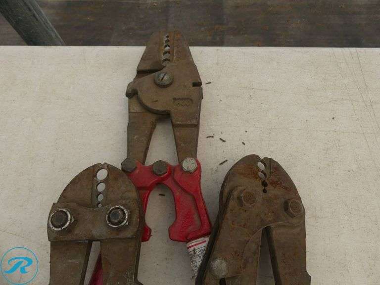 (3) Wire Crimpers - Roller Auctions