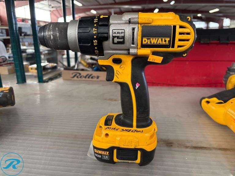 DeWalt DCD970 18V XRP Cordless Drill/Driver/Hammerdrill with Lithium-Ion Battery