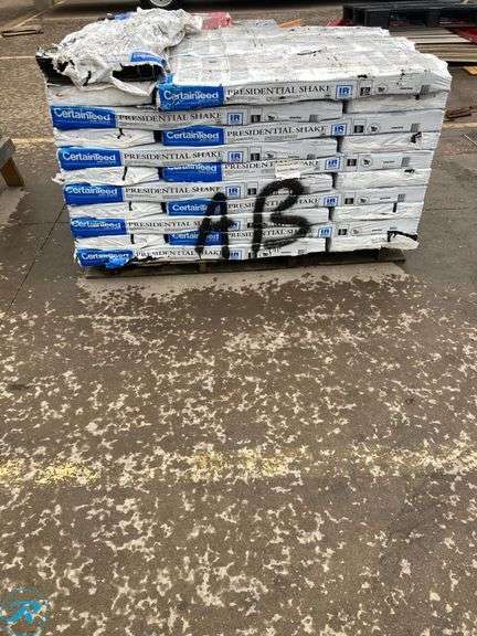(41) New- CertainTeed Roof Shingles (one bundle is open but complete) See Photos - Roller Auctions