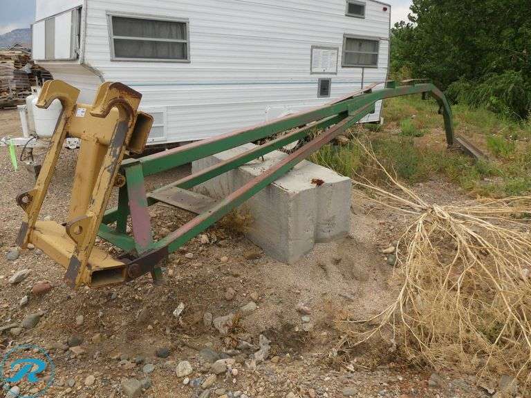 Jib Arm Attachment With Spanner Bar to Fit Front End Loader