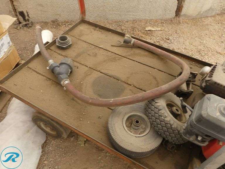 Utility Cart With Gas Engine (Engine Inoperable) - Roller Auctions