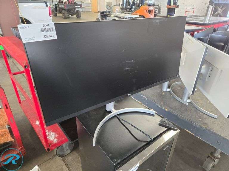 LG 34BK650-W UltraWide Monitor, 34-Inch, 19V, 2.4A (Scratched) - Roller Auctions