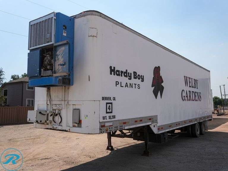 1972 Fruehauf T/A Reefer Trailer - Roller Auctions