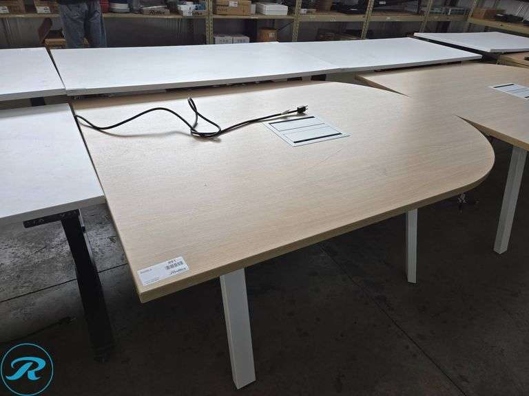 Enwork Sawhorse Conference Table, 48″x66″ - Roller Auctions