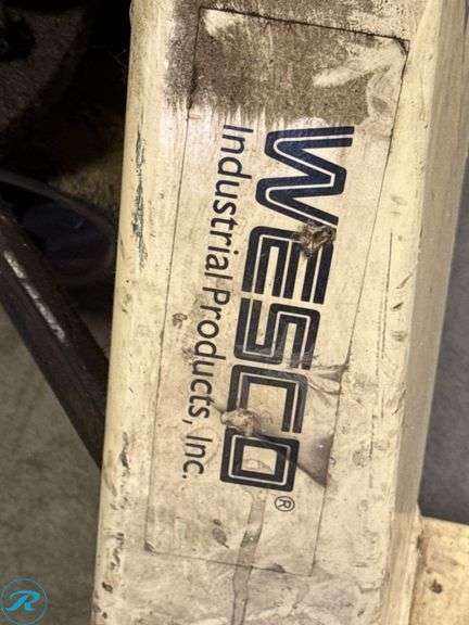 Wesco Manual Pallet Jack, 5500 Lbs Capacity - Roller Auctions
