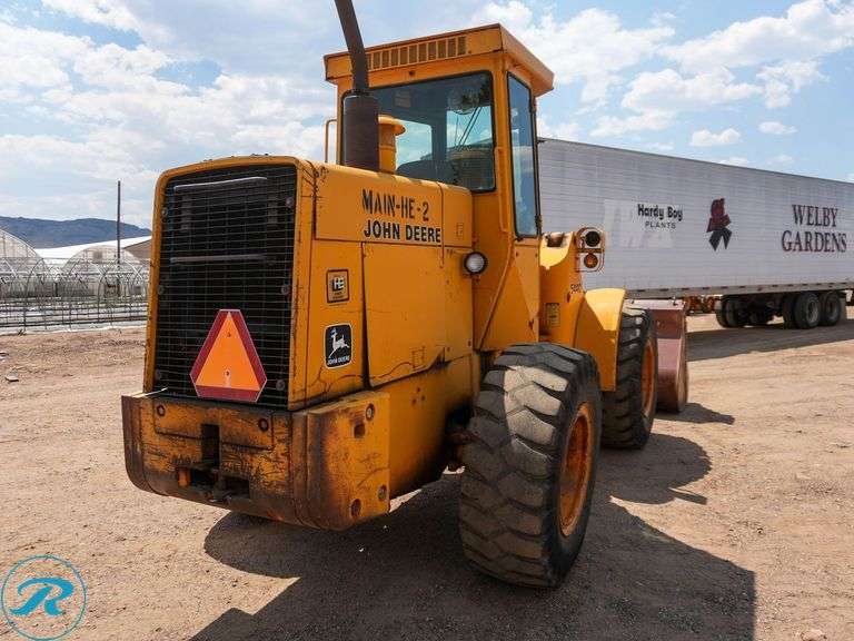 1985 John Deere 544C Wheel Loader - Roller Auctions