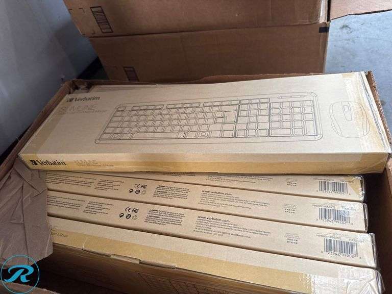 (10) Verbatim Wired Keyboards and Mice - Roller Auctions