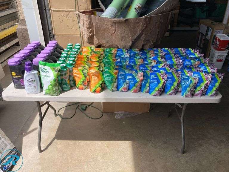 (130) New- Assorted Plant Food (Total of approx 130 items) - Roller Auctions