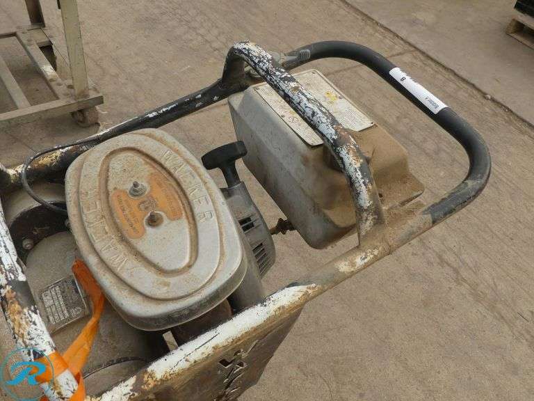 Wacker BS60Y Gas-Powered Jumping Jack Compactor - Roller Auctions