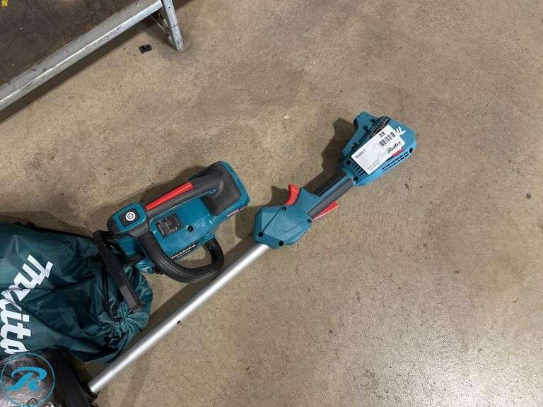 Makita XRU23 String Trimmer and XCU06 Chainsaw, 18V - Roller Auctions