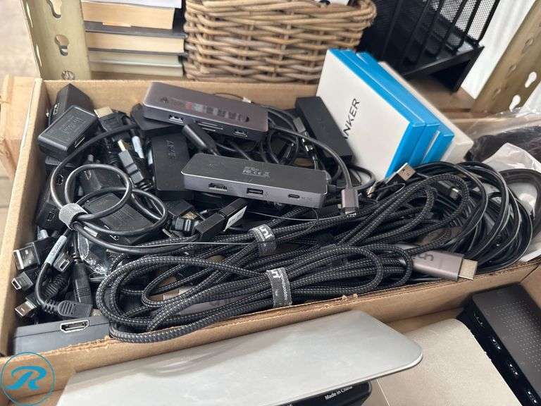 Electronics and Accessories Including Docking Stations, Cables, and Chargers - Roller Auctions