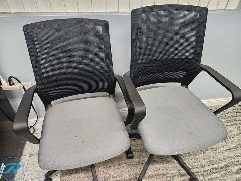 (5) Office Chairs - Roller Auctions