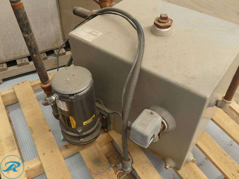 2022 Sterlco 41220-G Condensate Pump and Tank, 30 GPM, 20 PSI, 208V, 3PH, S/N: 52A0506 - Roller Auctions
