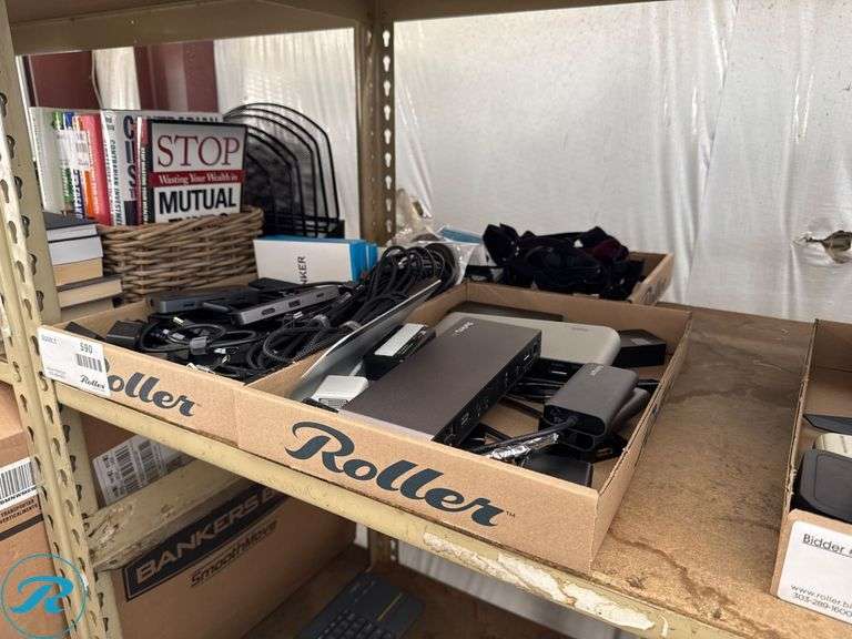 Electronics and Accessories Including Docking Stations, Cables, and Chargers - Roller Auctions