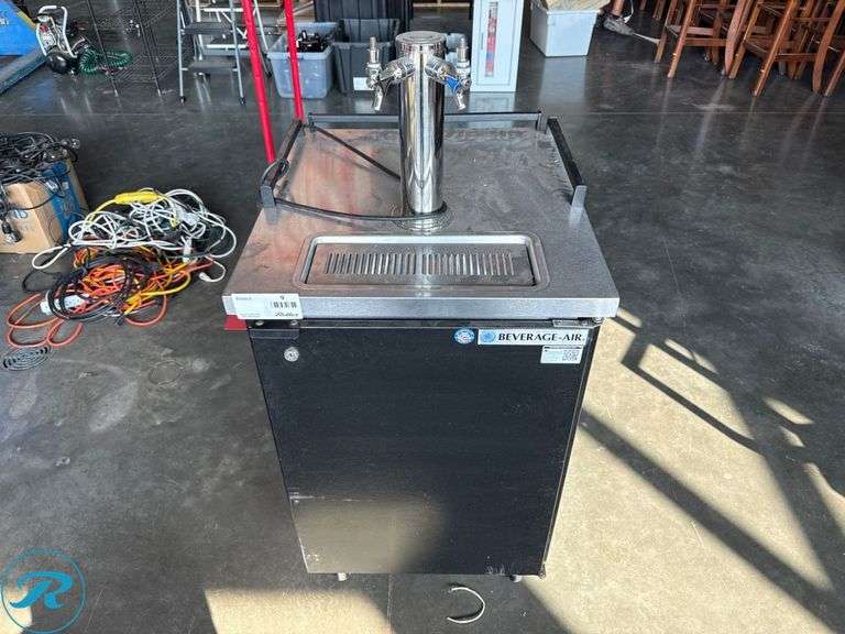 Beverage-Air Model BM23-B Kegerator with Dual-Tap Dispenser - Roller Auctions