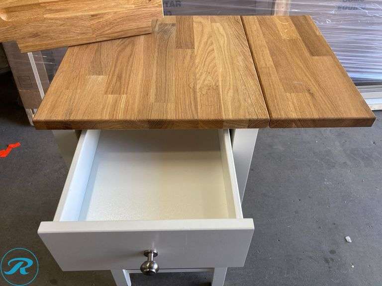 (1) Kitchen Tolley white oak 45 x 43 x 90 cm - Roller Auctions