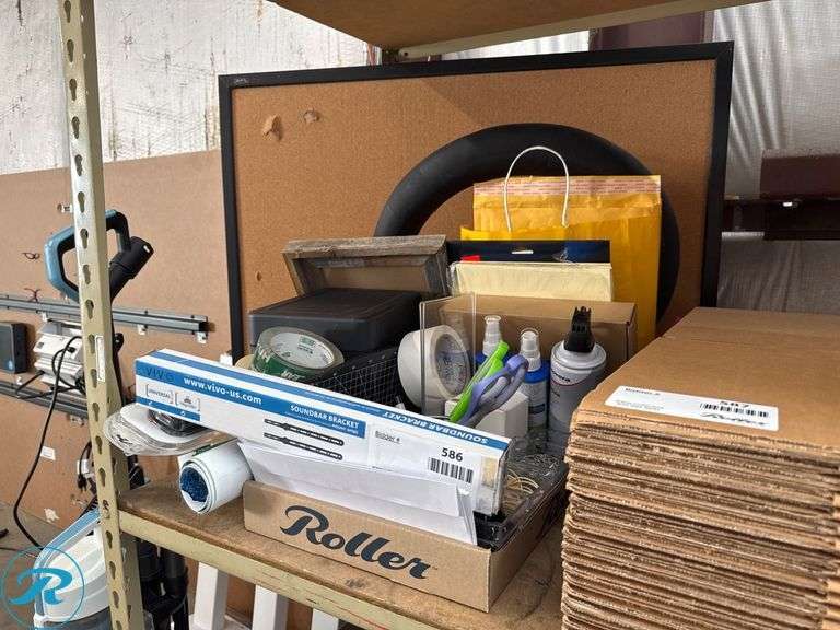 Office and Home Supplies with VIVO Soundbar Bracket - Roller Auctions