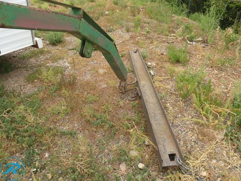 Jib Arm Attachment With Spanner Bar to Fit Front End Loader - Roller Auctions