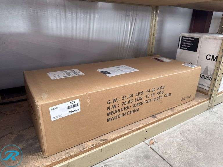 Amazon Basics 5-Shelf Shelving Unit – Black - Roller Auctions