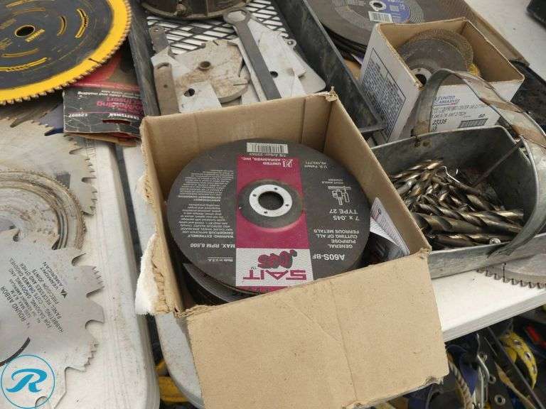 Saw Blades, Grinding Discs and Drill Bits - Roller Auctions