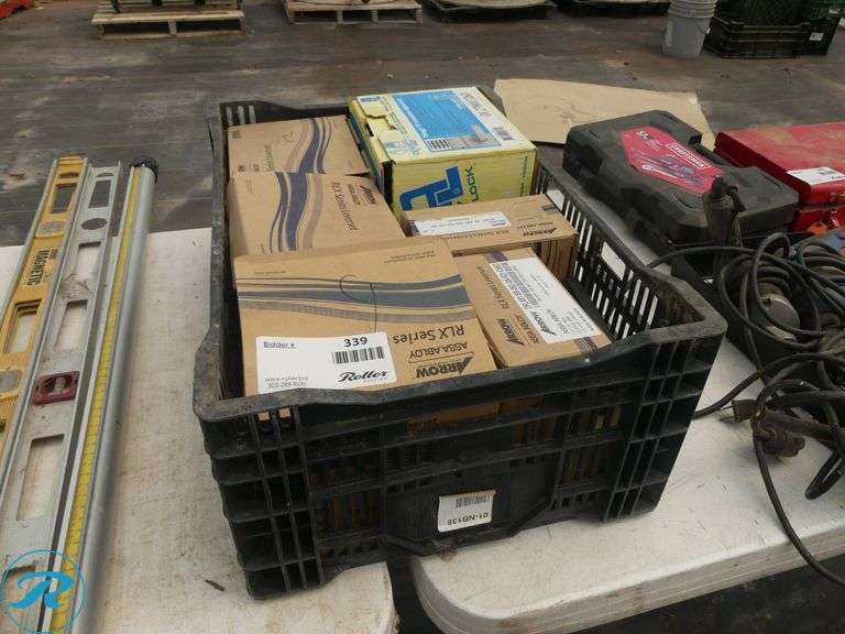 Crate of Lever Handle Locksets - Roller Auctions