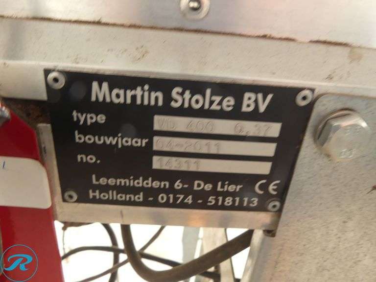 Martin Stolze BV Line Conveyor, 238" Length, 16" Belt - Roller Auctions