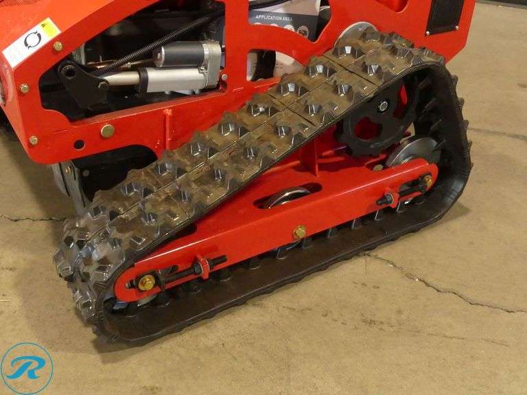New 2025 MMS 750 Remote Control Crawler Lawn Mower - Roller Auctions