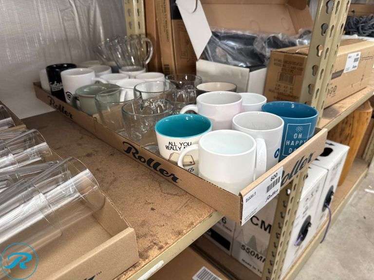 Ceramic and Glass Mugs and Cups - Roller Auctions