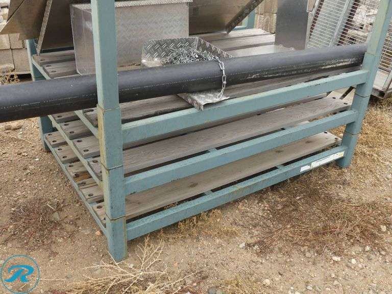 (3) Metal Racks - Roller Auctions