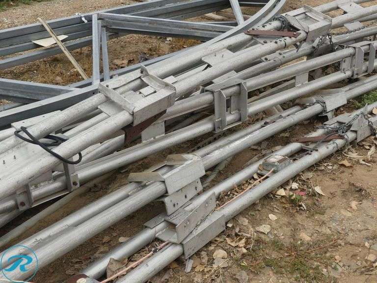 Aluminum Rolling Greenhouse Roof Liner Installation Trusses - Roller Auctions
