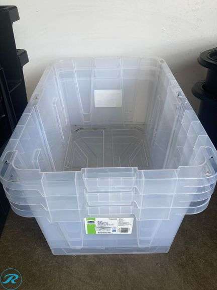(8) New- Assorted Plastic containers 4 different models (see Photos) - Roller Auctions