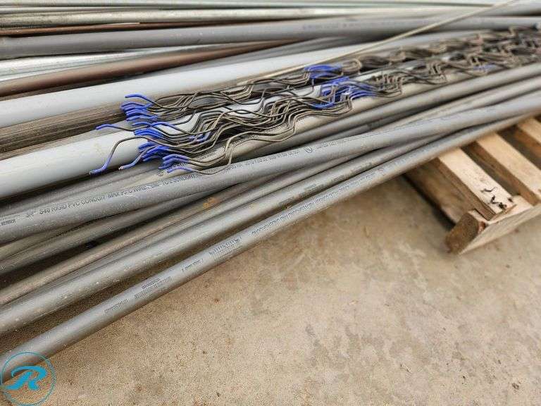 Pallet of Conduit and All-Thread - Roller Auctions