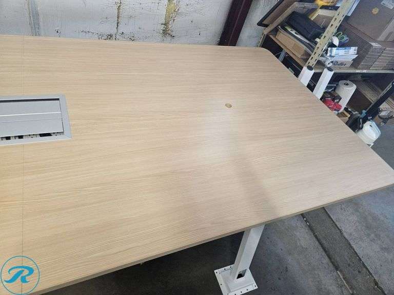 Enwork Sawhorse Conference Table, 10’x4′ - Roller Auctions