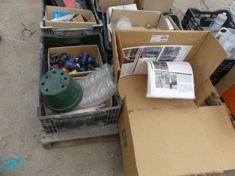 (2) Pallets of Hardware and Parts - Roller Auctions