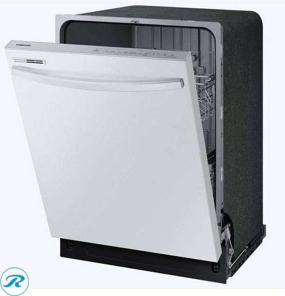 Samsung Dishwasher DW80R2031UW, White, 120V, 60Hz