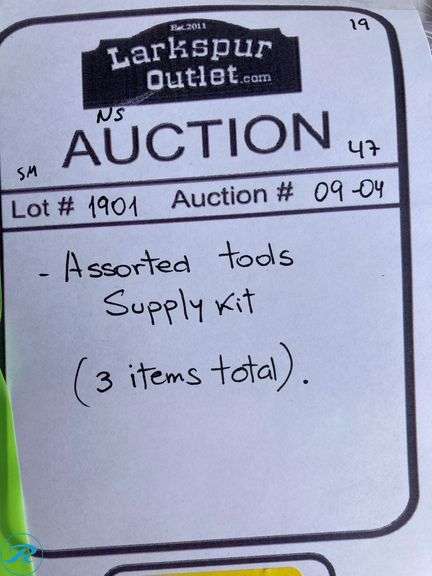 (3) New- Assorted Tool Supply Kits (total of 3 items) - Roller Auctions