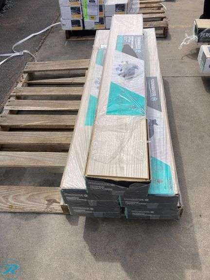 (5) New- STAINMASTER PetProtect Lafayette Chestnut 12-mm T x 7-1/2-in W x 50-in L Waterproof Laminate Flooring ( 23.69-sq ft / Carton ) (total of 118.45 sq ft total) - Roller Auctions