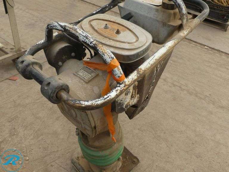 Wacker BS60Y Gas-Powered Jumping Jack Compactor - Roller Auctions