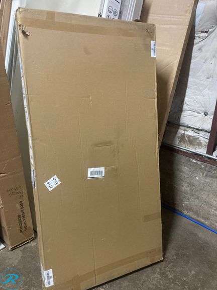 (1) New- DreamLine SlimLine 30-in W x 60-in L Center White Single Threshold Rectangle Shower Pan Base with 2.75-in H Threshold - Roller Auctions