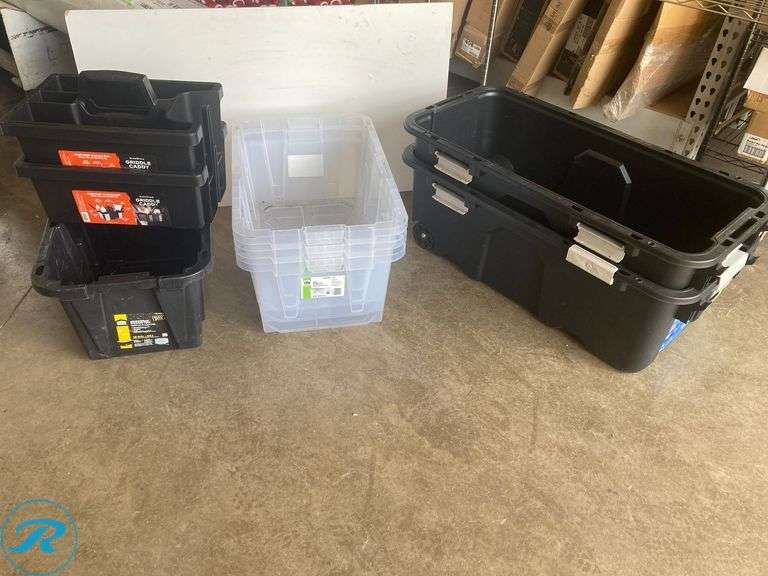 (8) New- Assorted Plastic containers 4 different models (see Photos) - Roller Auctions