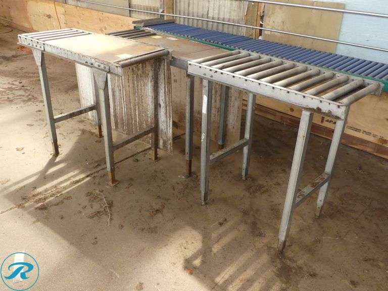 (3) Steel Plant Rollers, 16" - Roller Auctions