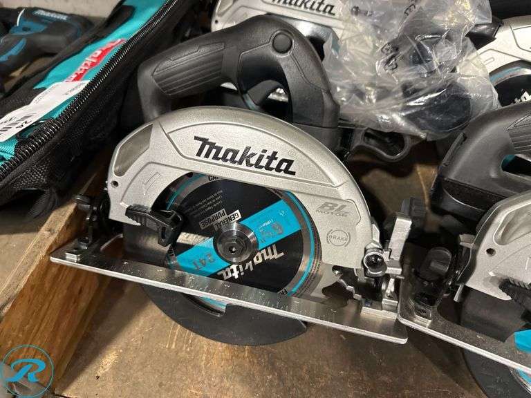 (4) Makita XSH04 18V Circular Saws - Roller Auctions