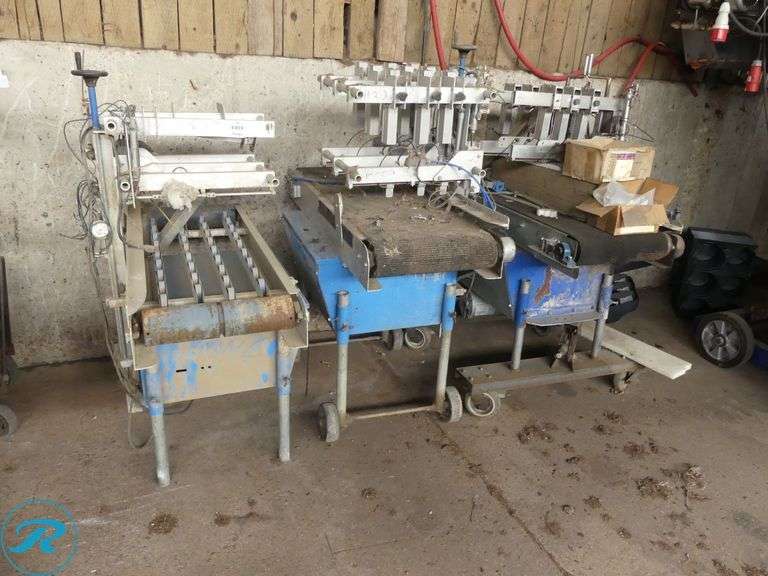 (3) Harrison Transplanter Precision Tagging Machine(Inoperable) - Roller Auctions