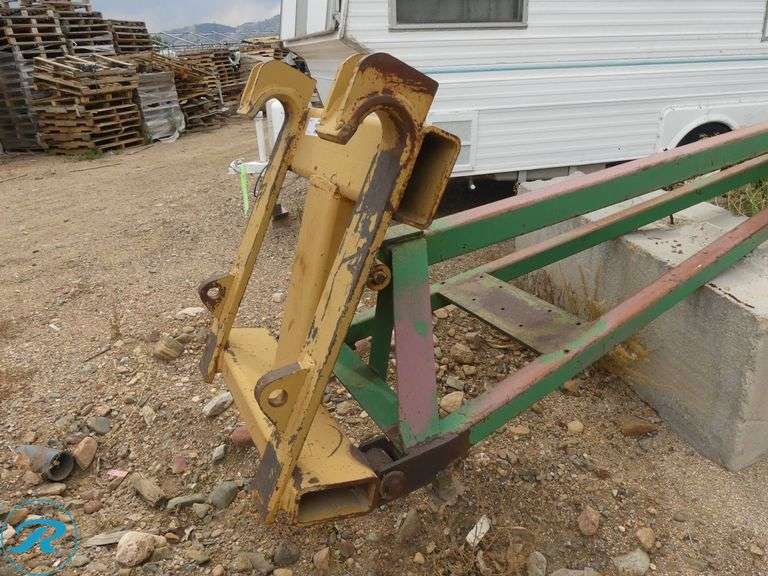 Jib Arm Attachment With Spanner Bar to Fit Front End Loader - Roller Auctions